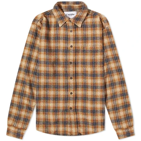Space Dyed Grindle Life Check Shirt