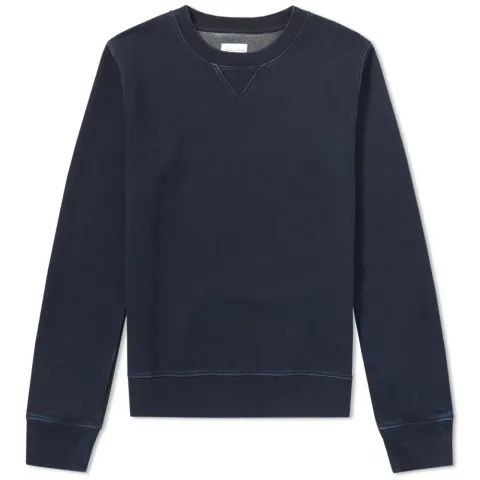 Overdyed Indigo Crew Sweat