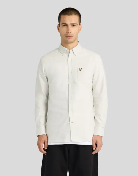 Lyle & Scott Cotton Button Down Oxford Shirt