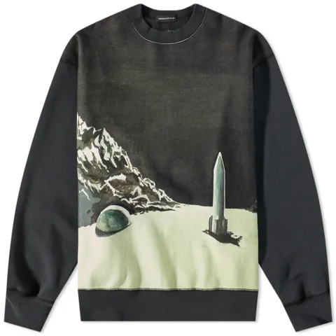 Moon Crew Neck Knit