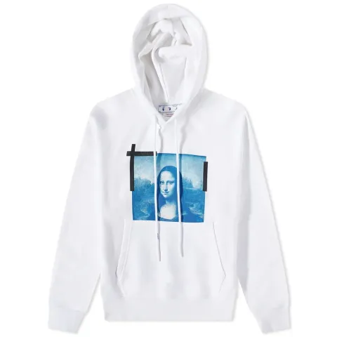 Mona Lisa Over Hoodie