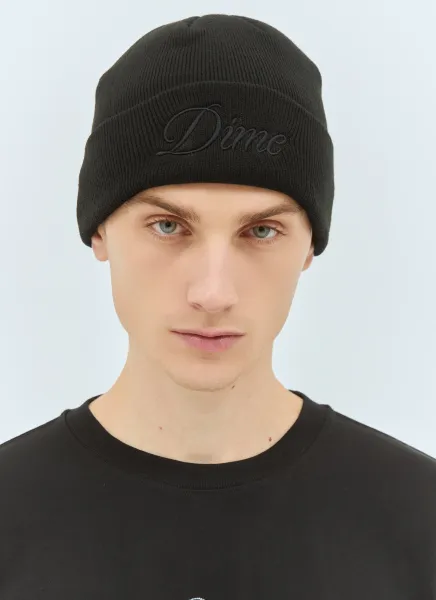 Cursive Beanie Hat