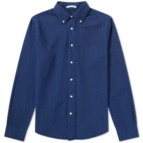 Indigo Oxford Shirt