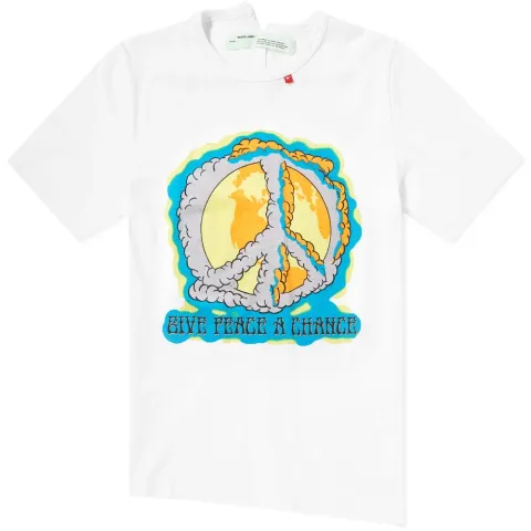 Peace Change Spliced Tee