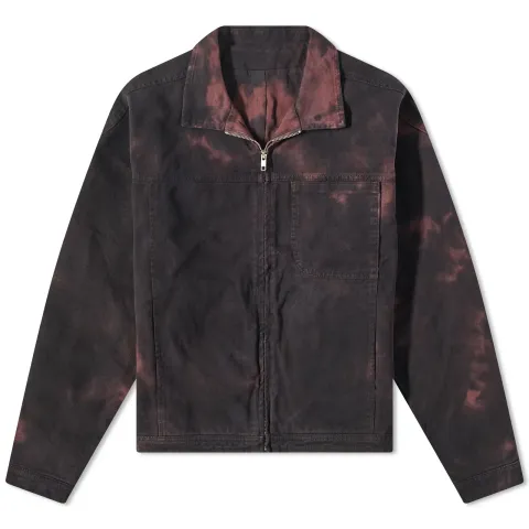 Crease Dye Boxed Blouson