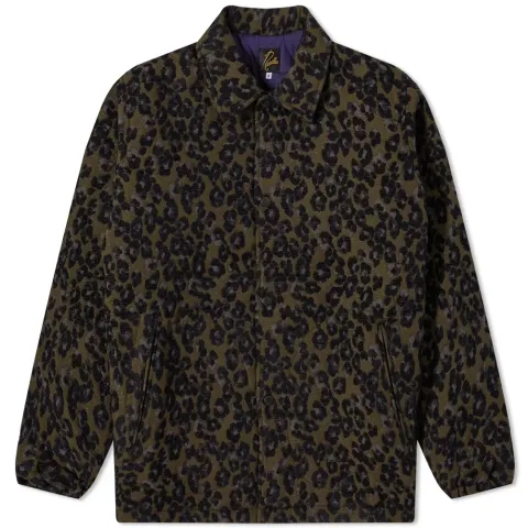 Leopard Print Coach Jacket