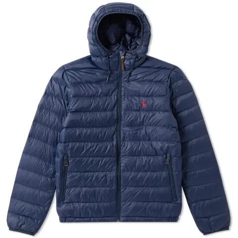 Lightweight Hooded Down Jacket