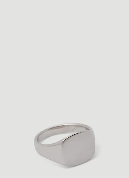 Cushion Mini Signet Ring