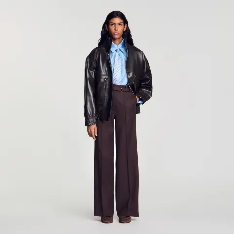 Metal ring trousers