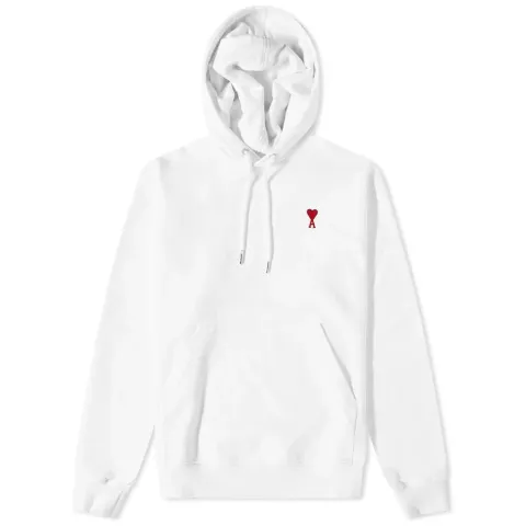 AMI Small A Heart Popover Hoodie