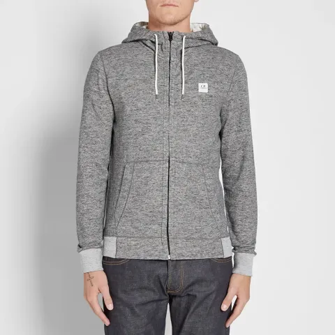 Patch Logo Zip Hoody