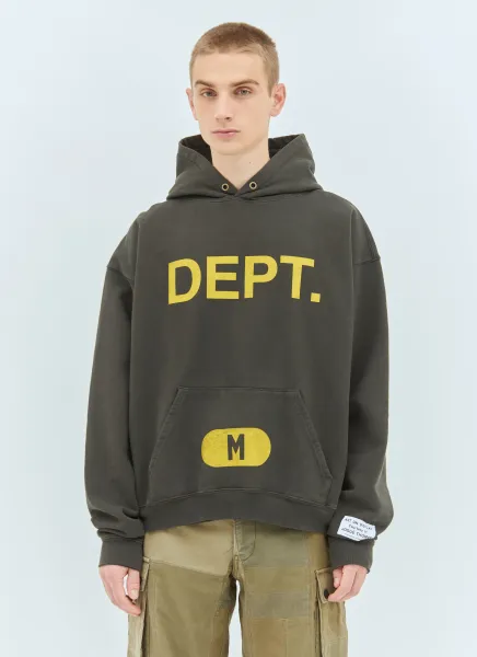 Size Logo Hooded Sweatshirt