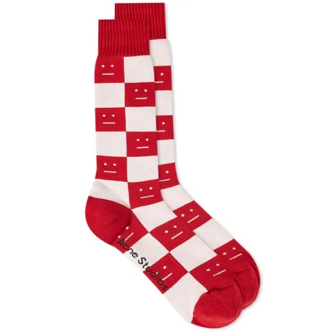 Zuko Checkerboard Face Socks