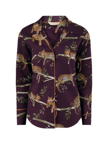 Cyberjammies Leopard Print Pyjama Top