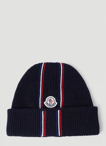 Stripe Beanie Hat