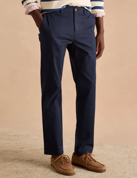 Joules Regular Fit Cotton Rich Chinos Navy