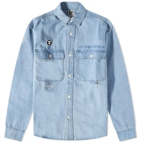 AAPE AAPE Now Denim Shirt