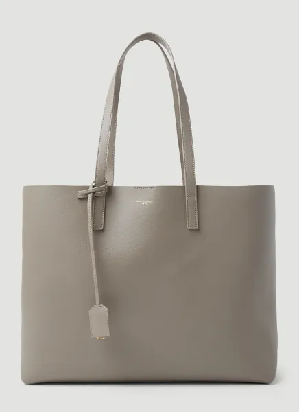 Leather Shopping Tote Bag