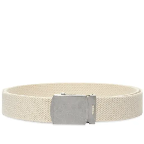 White Trouser Uniform Belt