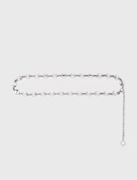 Rhinestone chain belt