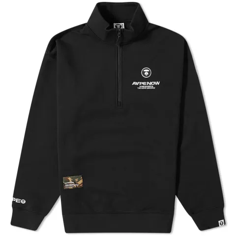AAPE AAPE Now Quarter Zip Sweat