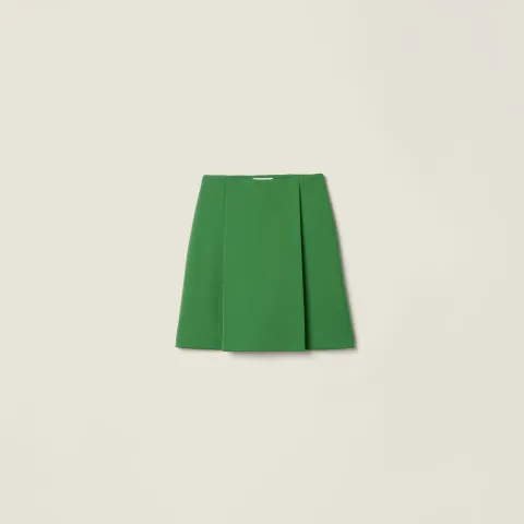 Technical jersey skirt
