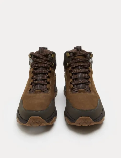 Marks & Spencer Waterproof Walking Boots Brown
