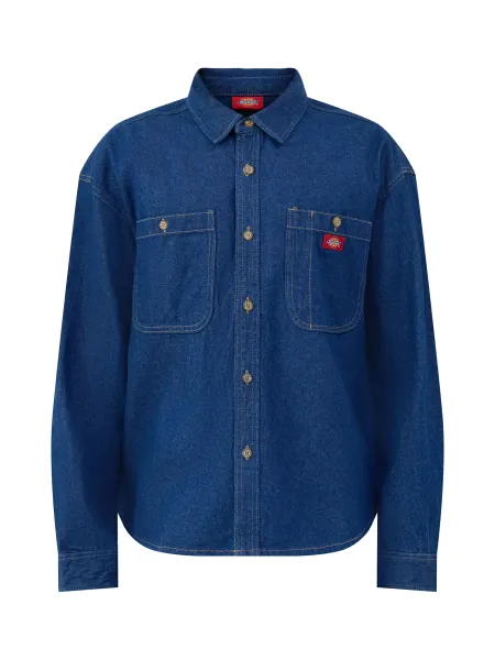 Dickies Mechanic Cotton Denim Shirt - Raw