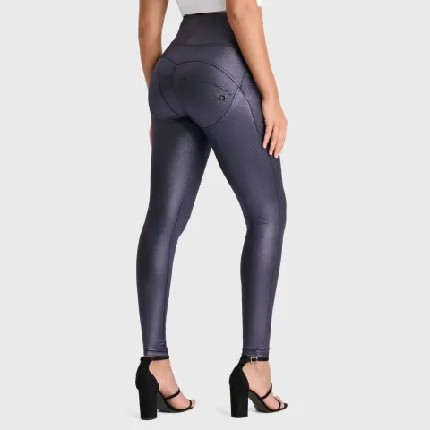 Freddy WRUP Luxe Shimmer- Super High Waisted - Full Length - Ultra Violet
