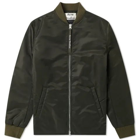 Nylon Bomber Jacket