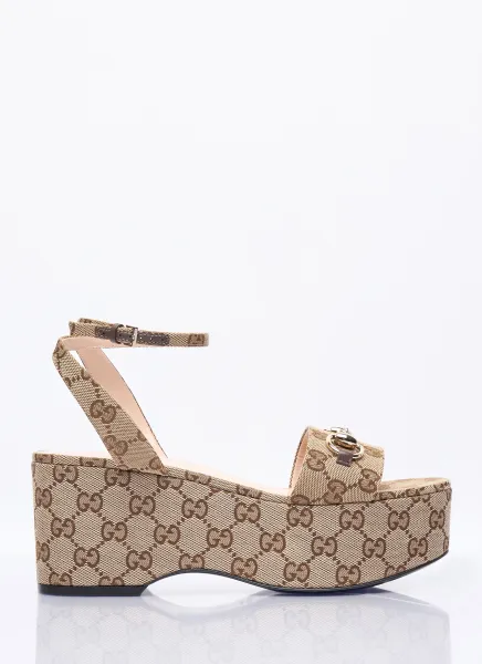 Horsebit Flatform Sandals