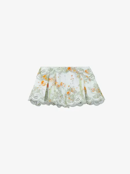 Sangallo Floral Micro Shorts