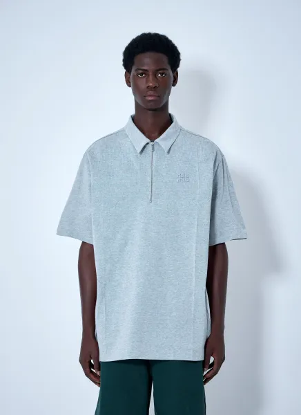 Half-Zip Polo Shirt
