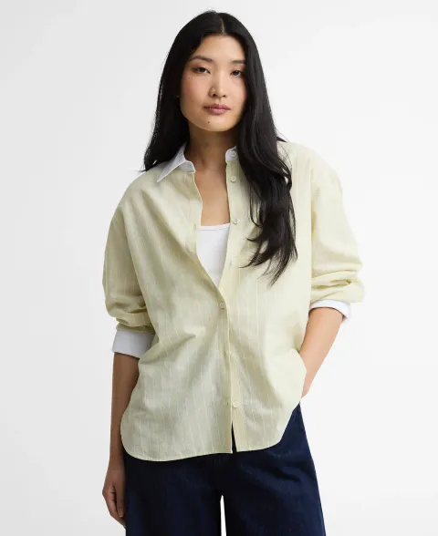 Avon Striped Relaxed Long-Sleeved Shirt