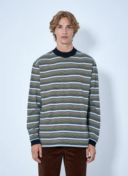 Striped Long Sleeve T-Shirt