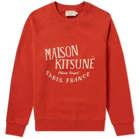 Maison Kitsuné Palais Royal Crew Sweat