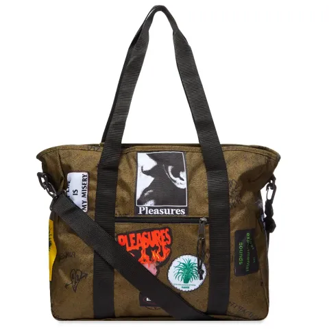 x PLEASURES Padded Kerr Tote Bag