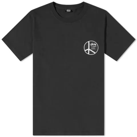 Peace Dot Pigment Dyed T-Shirt