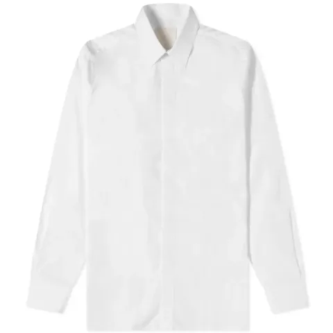 4G Embroidered Poplin Shirt