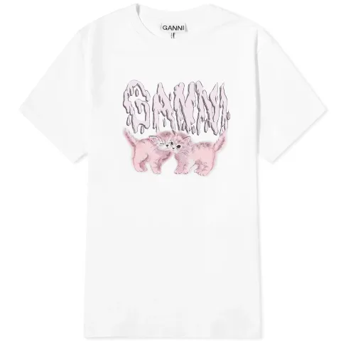 Basic Jersey Cats Relaxed T-Shirt