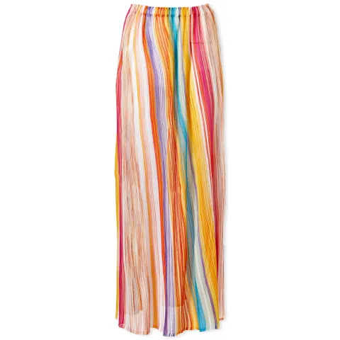 Rainbow Sheer Maxi Skirt