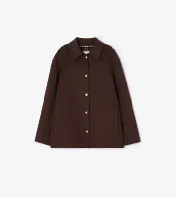 Wool Lancashire Jacket in Treacle brown/brown