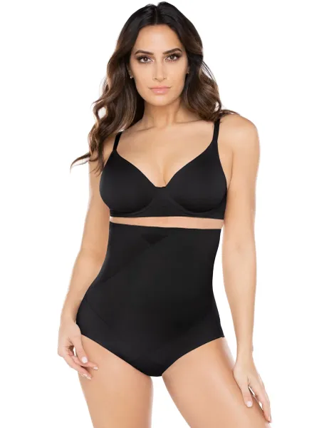 Miraclesuit Extra Firm Control High-Rise Shaping Stretch Knickers Black