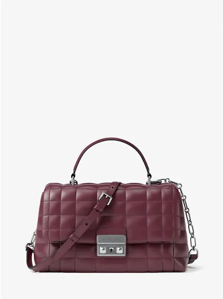 Michael Kors Tribeca Medium Quilted Leather Satchel