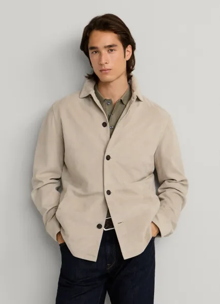 Suede Overshirt