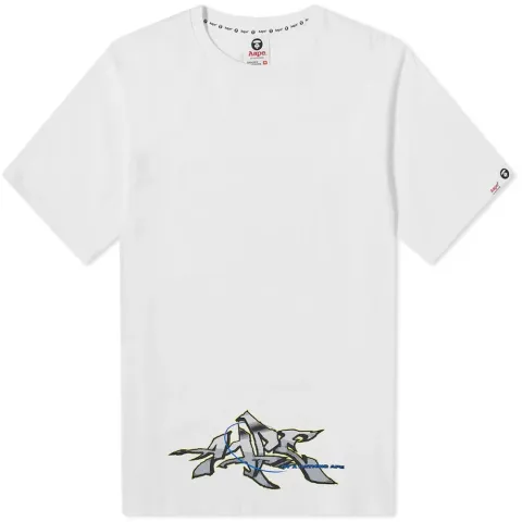 AAPE Wreath Print T-Shirt