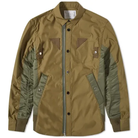 Cotton Weather MA-1 Overshirt