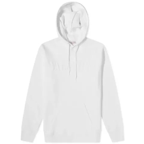 Embossed Logo Oversized Popover Hoodie