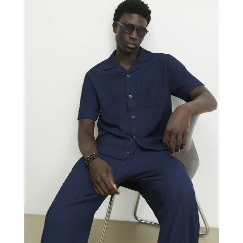 River Island Vertical Texture Shirt