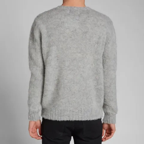 Brushed Shetland Crew Knit